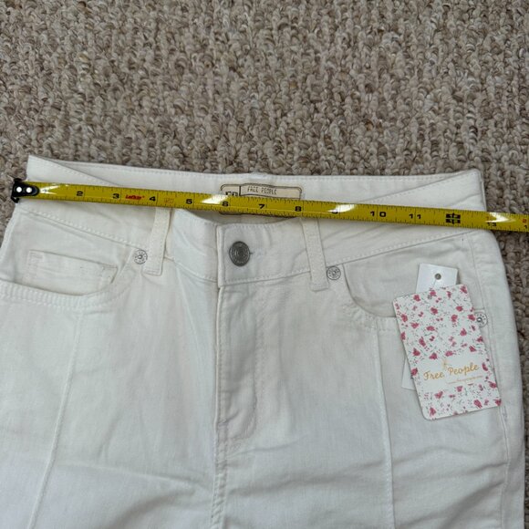 Free People Del Wray Step Raw Hem Skinny‎ Jeans NWT Sz 26 - Picture 6 of 14